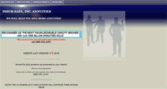 Desktop Screenshot of annuityinterestrates.com