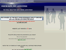 Tablet Screenshot of annuityinterestrates.com